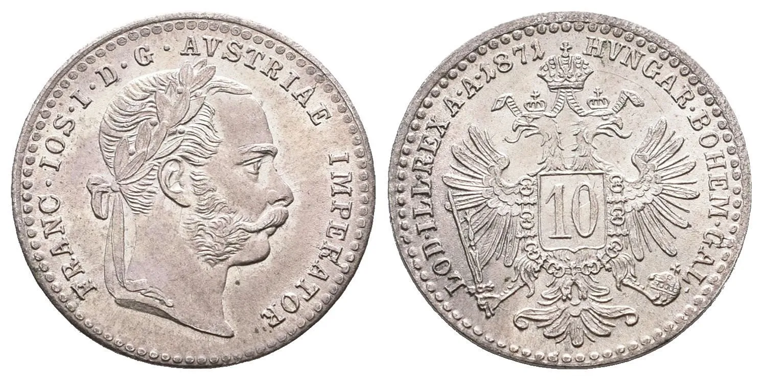 Rakouská a spolková měna, 1857 - 1892 — 1