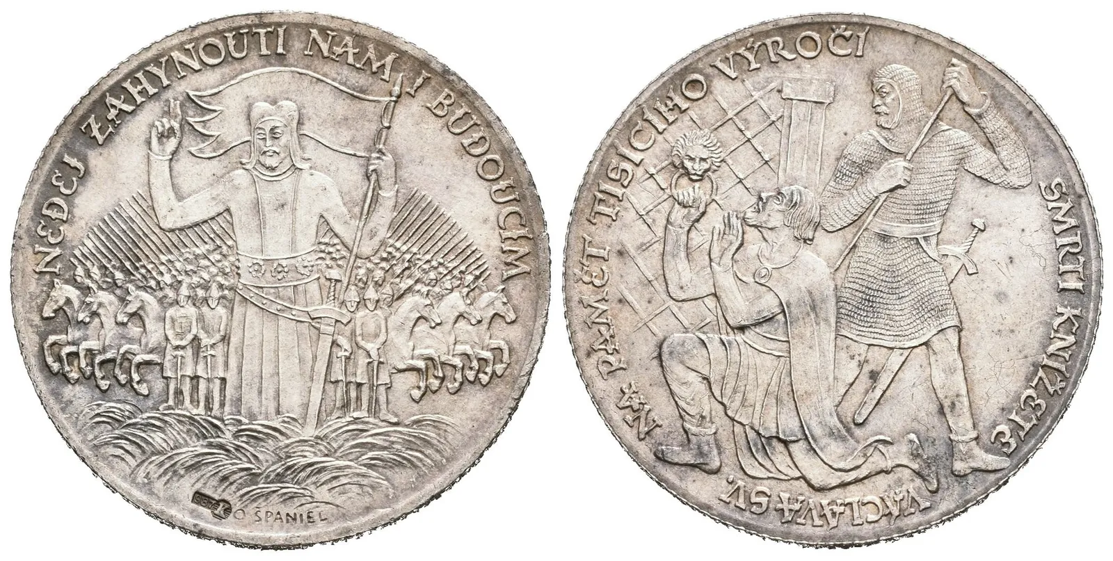 Španiel Otakar - Milénium sv. Václava, 30 mm