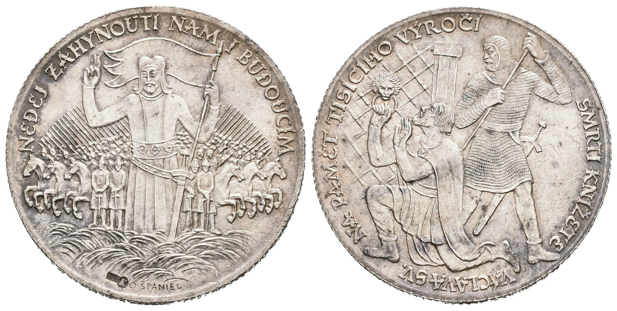 Španiel Otakar - Milénium sv. Václava, 30 mm
