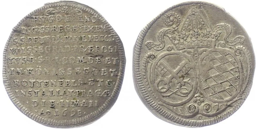 Praha - Vyšehrad, Hugo František hrabě Königsegg, 1698 - 1709 — 1