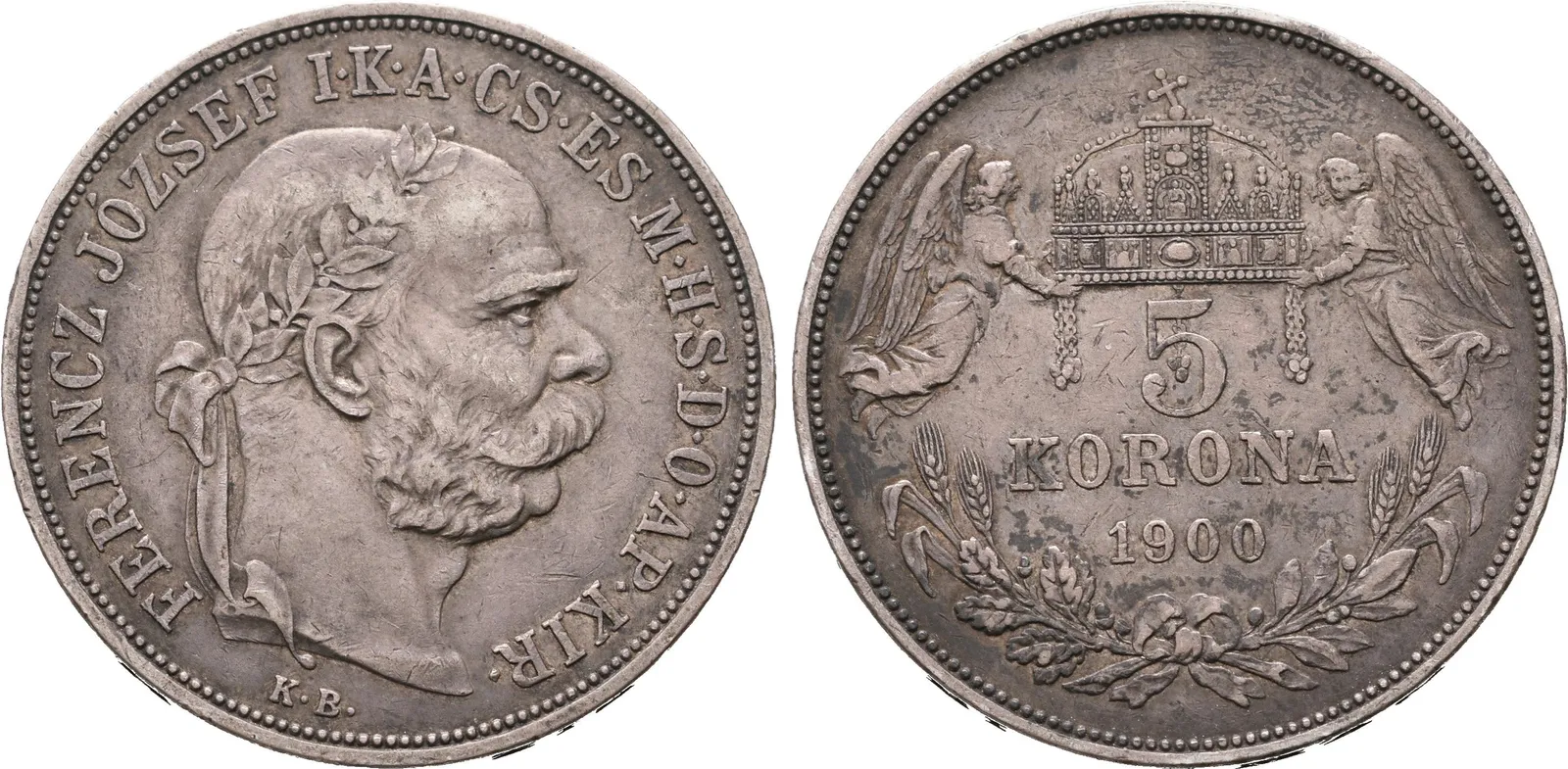 5 Koruna 1900 KB