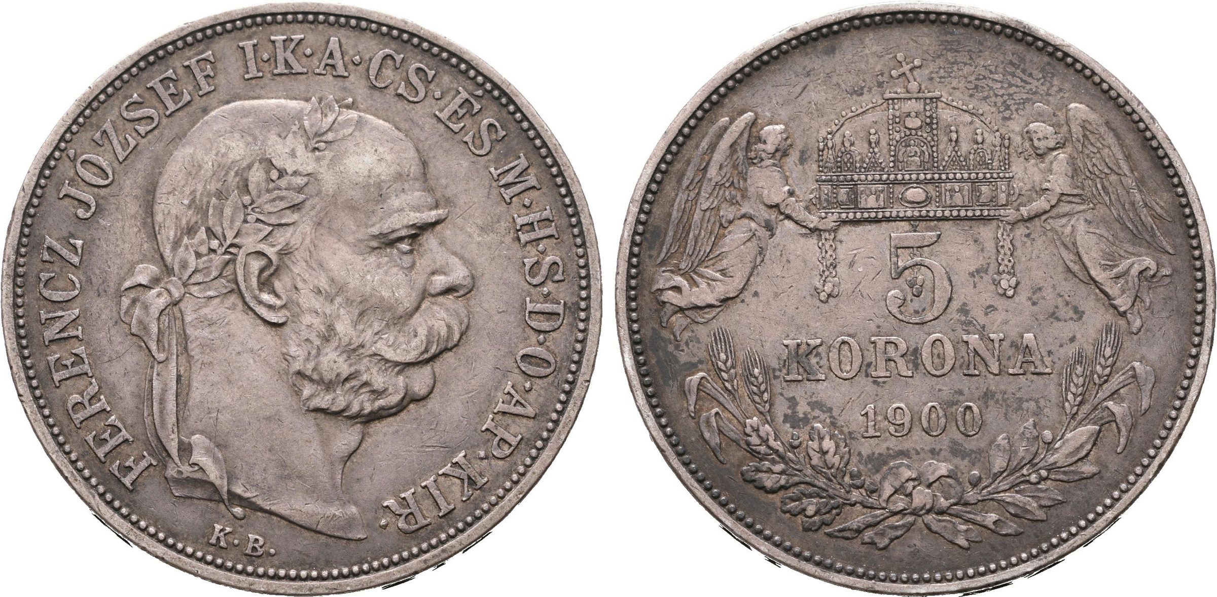 5 Koruna 1900 KB