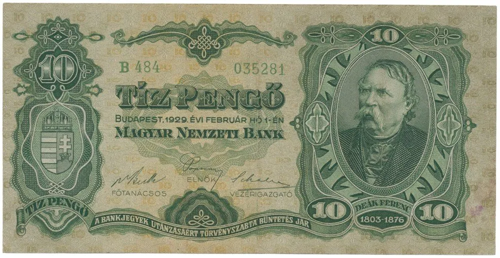 Maďarská platidla na československém území 1938-1945 — 1