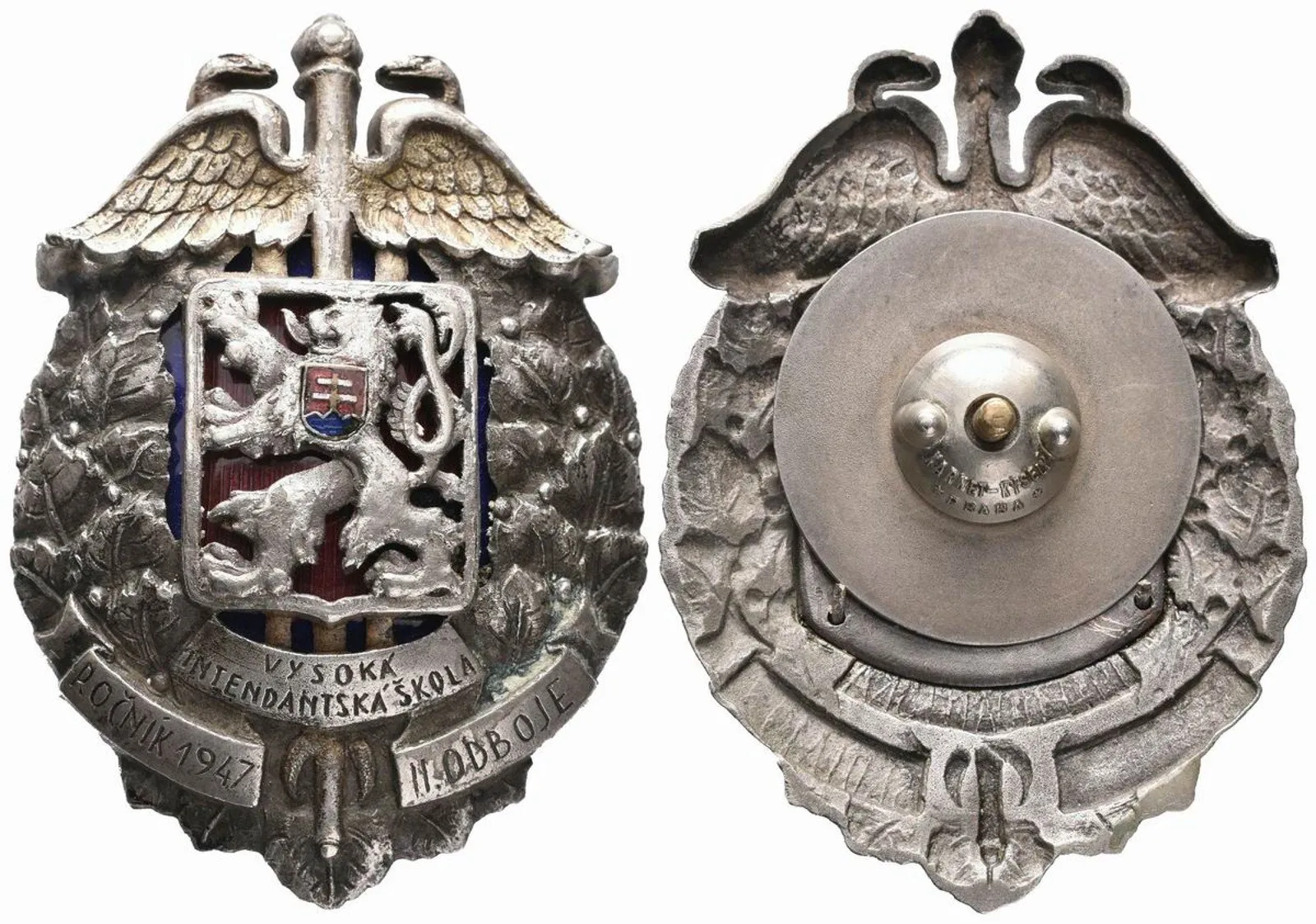 Československo - odznaky vojenských škol — 1