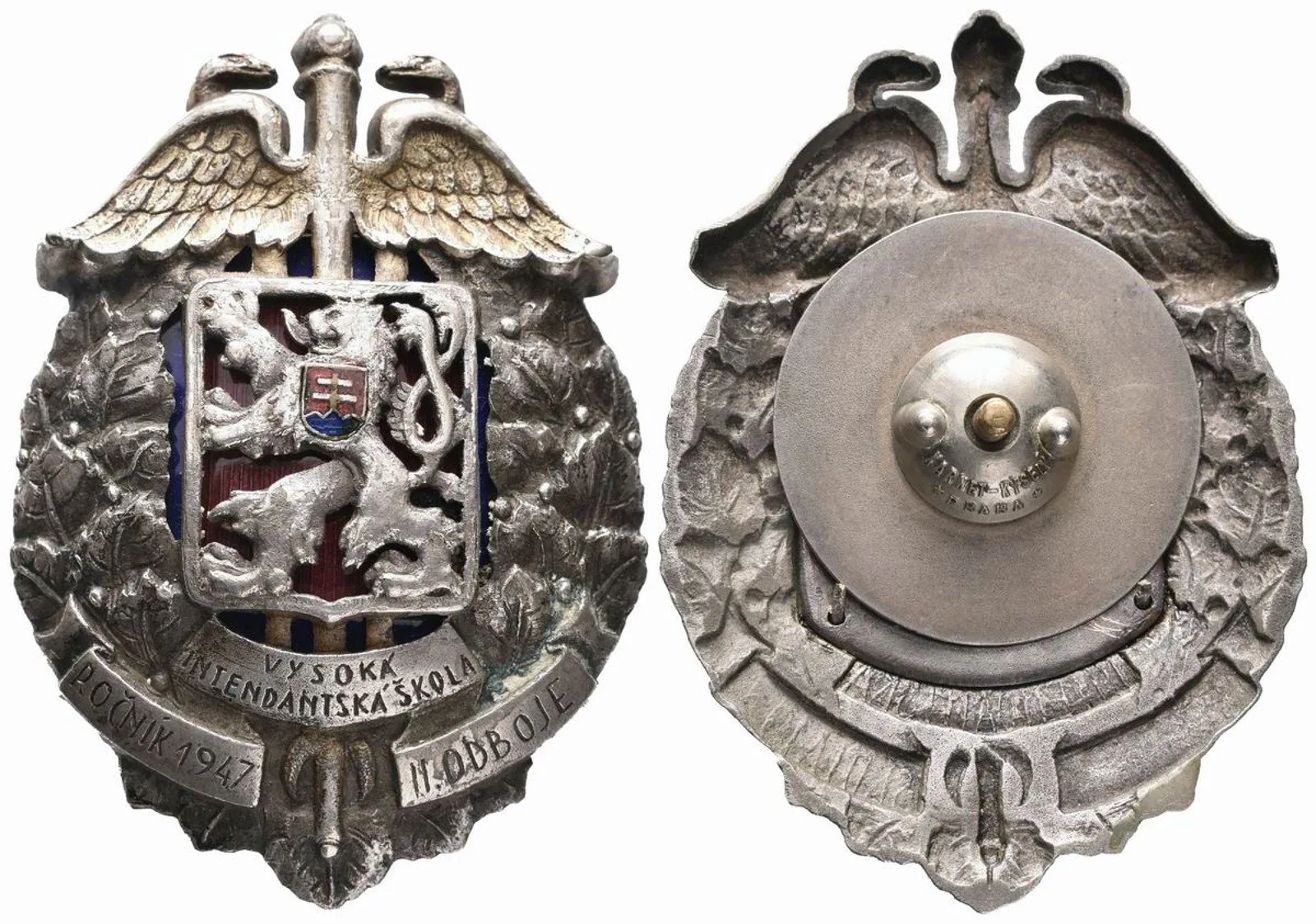 Československo - odznaky vojenských škol — 1