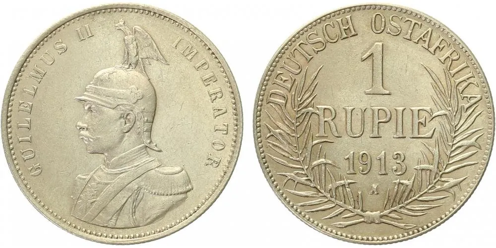 Koloniální ražby, Německá Východní Afrika — 1