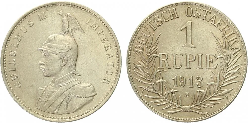 Koloniální ražby, Německá Východní Afrika — 1