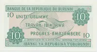 Burundi, 10 Francs 1995, P.33c - fotografie 2