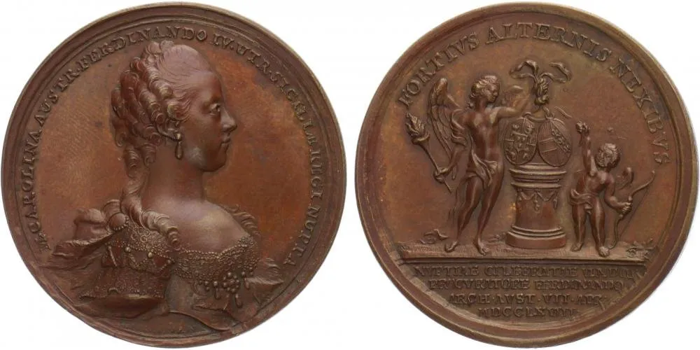 Arcivévodkyně Maria Carolina, 1752 - 1814 — 1
