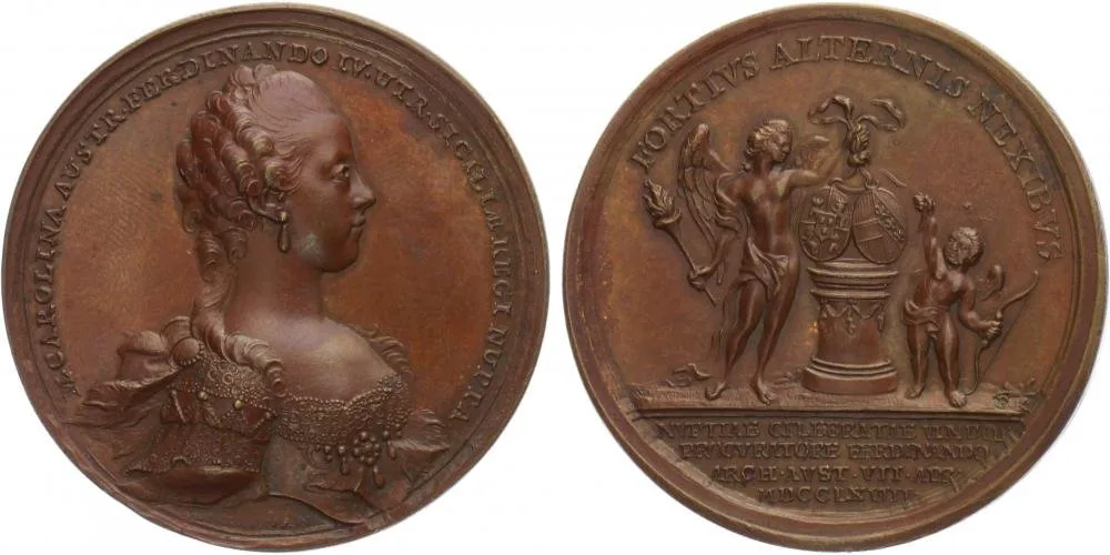 Arcivévodkyně Maria Carolina, 1752 - 1814 — 1