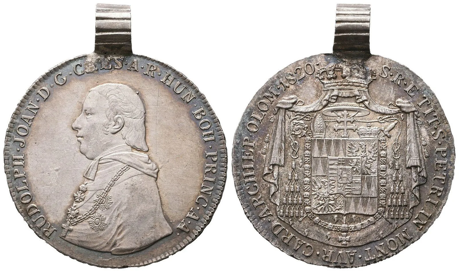 Olomouc - arcibiskupství, Rudolf Jan, 1819 - 1831 — 1