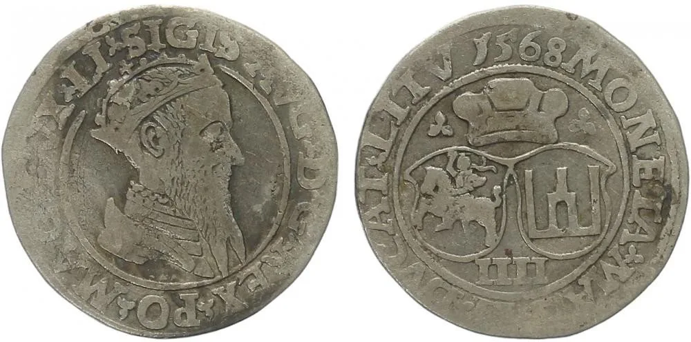 Polsko, Zikmund II. August, 1548 - 1572 — 1