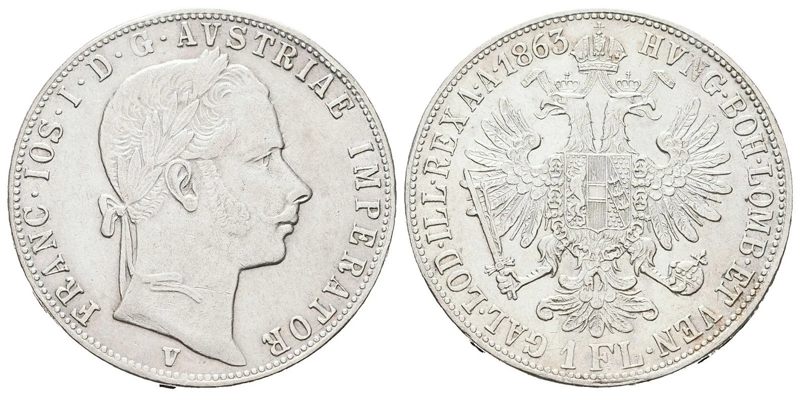 Rakouská a spolková měna, 1857 - 1892 — 1