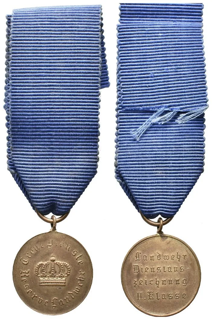 Prusko, Vyznamenání za službu v zeměbraně