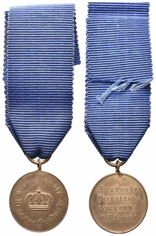 Prusko, Vyznamenání za službu v zeměbraně