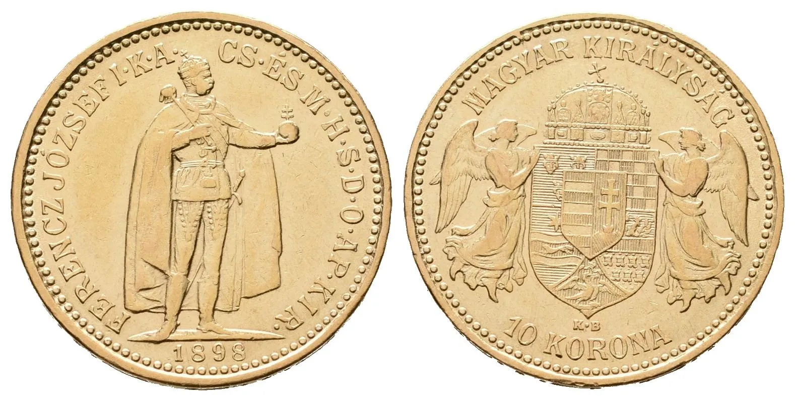 10 Koruna 1898 KB