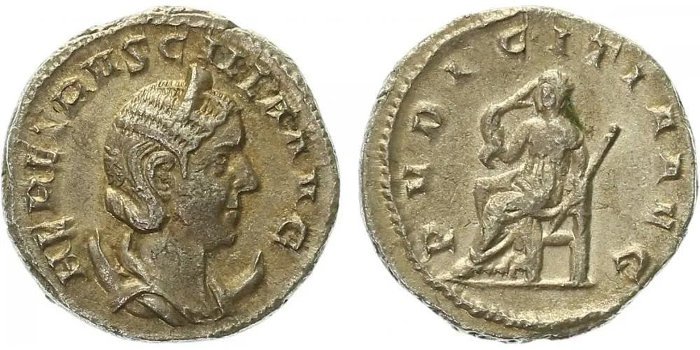 Herennia Etruscilla, manželka Trajana Decia — 1