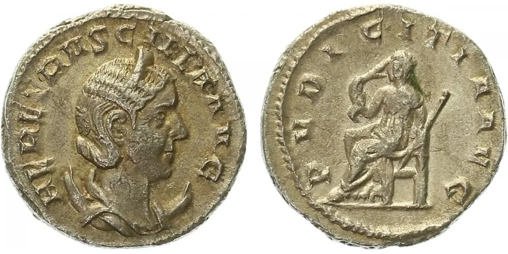 Herennia Etruscilla, manželka Trajana Decia — 1