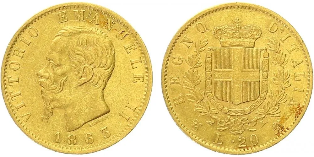 Itálie, Vittorio Emanuele II., 1861 - 1878 — 1