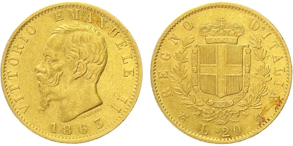 Itálie, Vittorio Emanuele II., 1861 - 1878 — 1