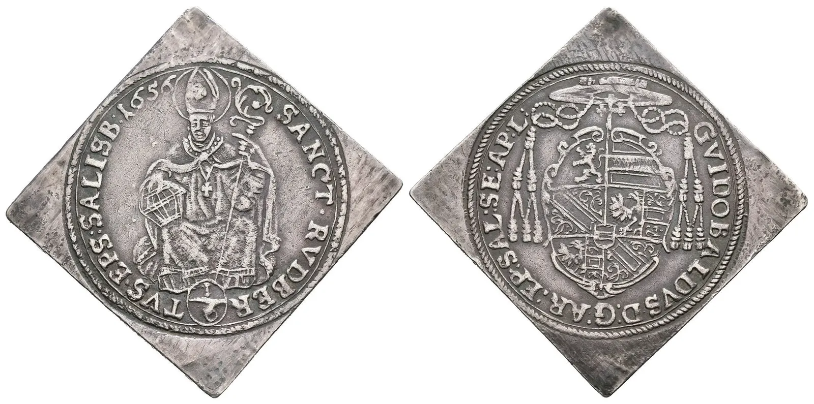 1/6 Tolarová klipa 1656, Šm.38-A-11 (4,66 g), m.o., škr. — 1