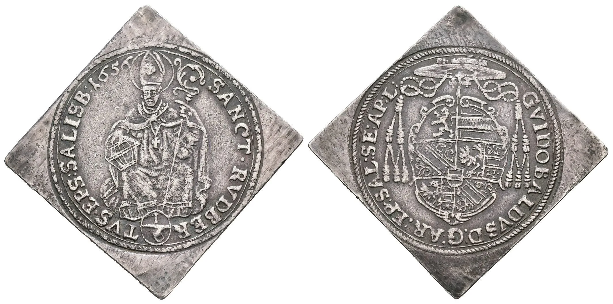 1/6 Tolarová klipa 1656, Šm.38-A-11 (4,66 g), m.o., škr. — 1