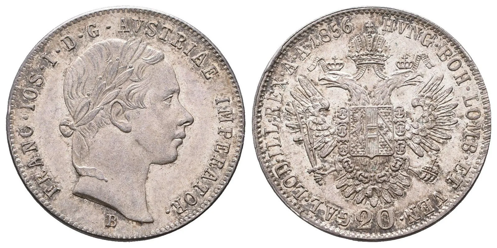 Konvenční měna, 1848 - 1857 — 1