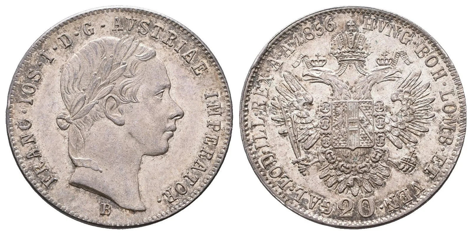 Konvenční měna, 1848 - 1857 — 1