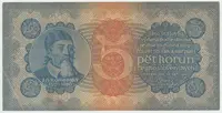 Československo, 5 Koruna 1921, série 3, Hej.18a