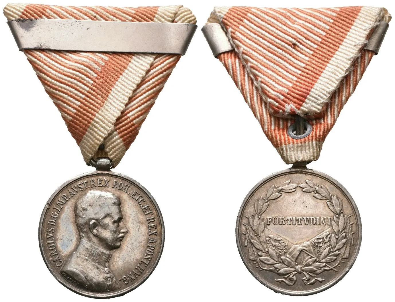 Medaile za statečnost, stříbrná, II. třída