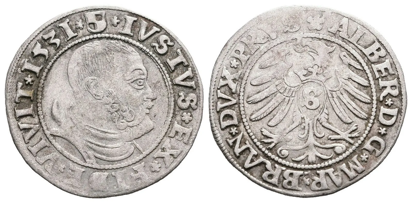 Prusko, Albrecht von Brandenburg, 1525 - 1568 — 1
