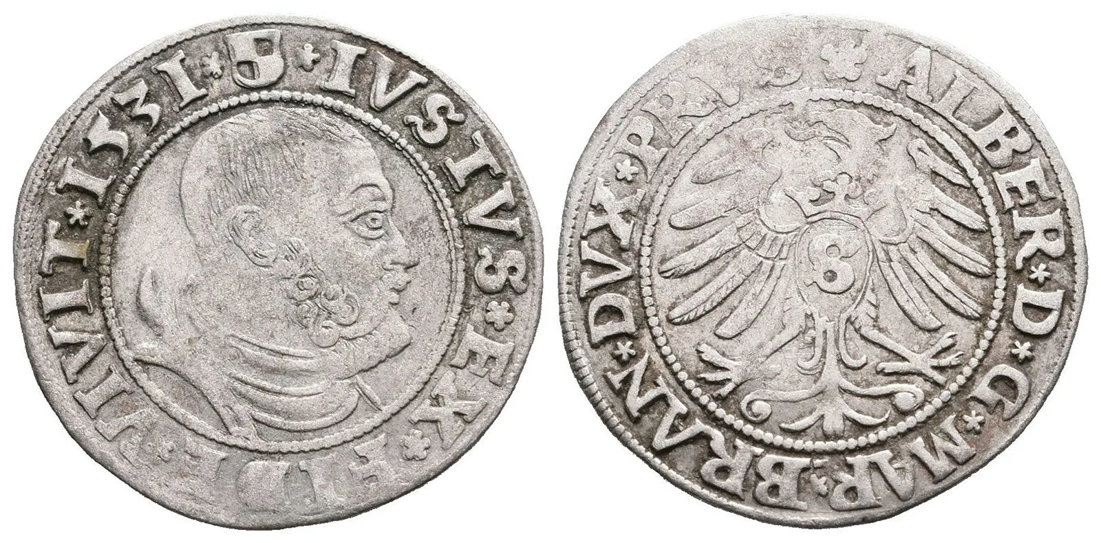 Prusko, Albrecht von Brandenburg, 1525 - 1568 — 1