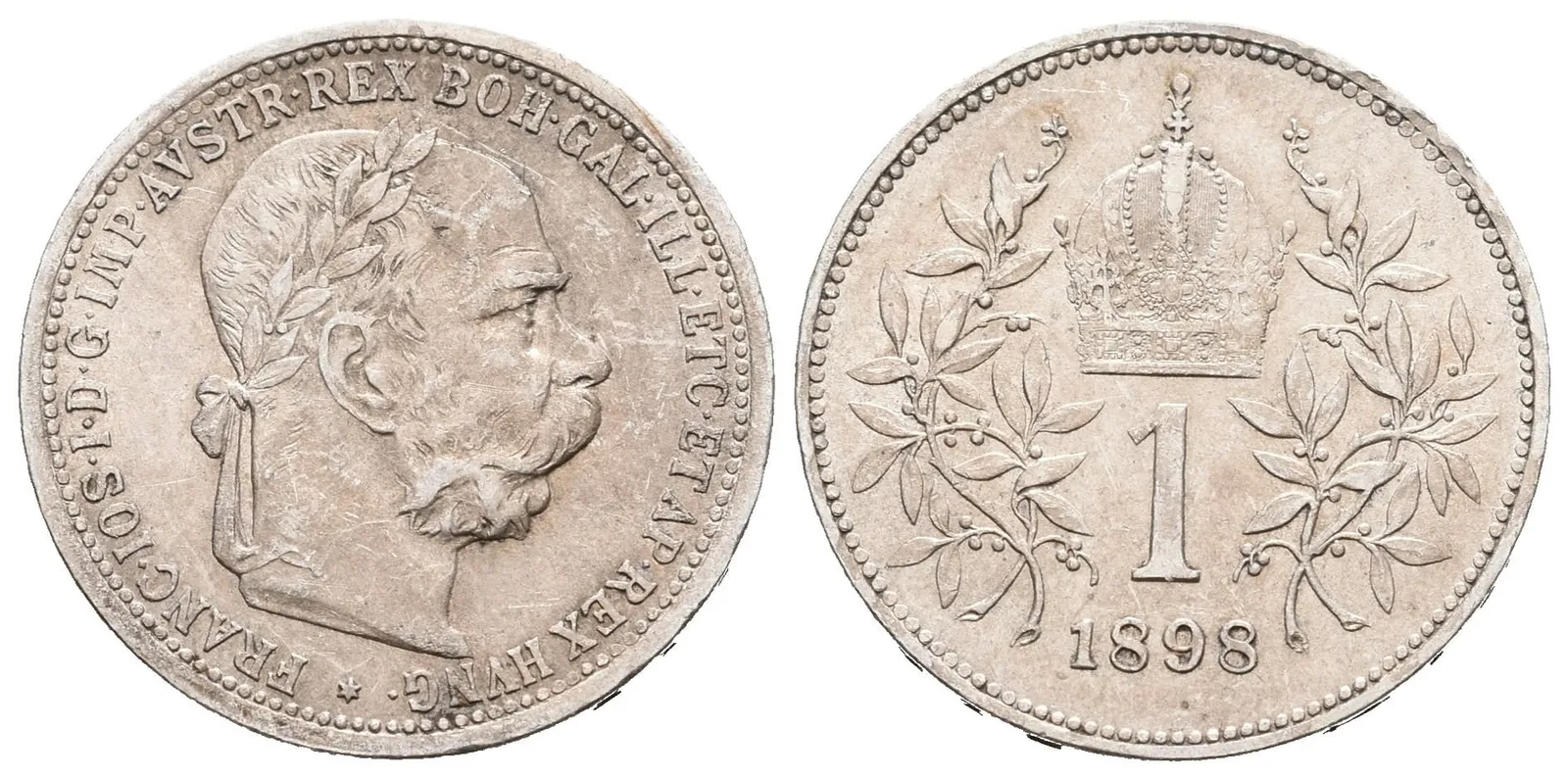 1 Koruna 1898