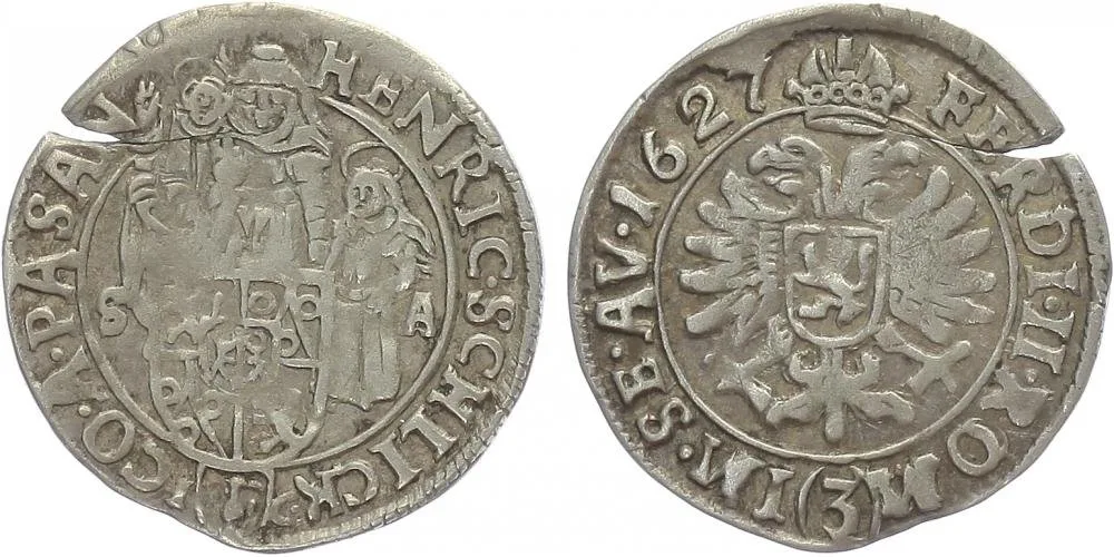 Šlik Jindřich, 1612 - 1650 — 1