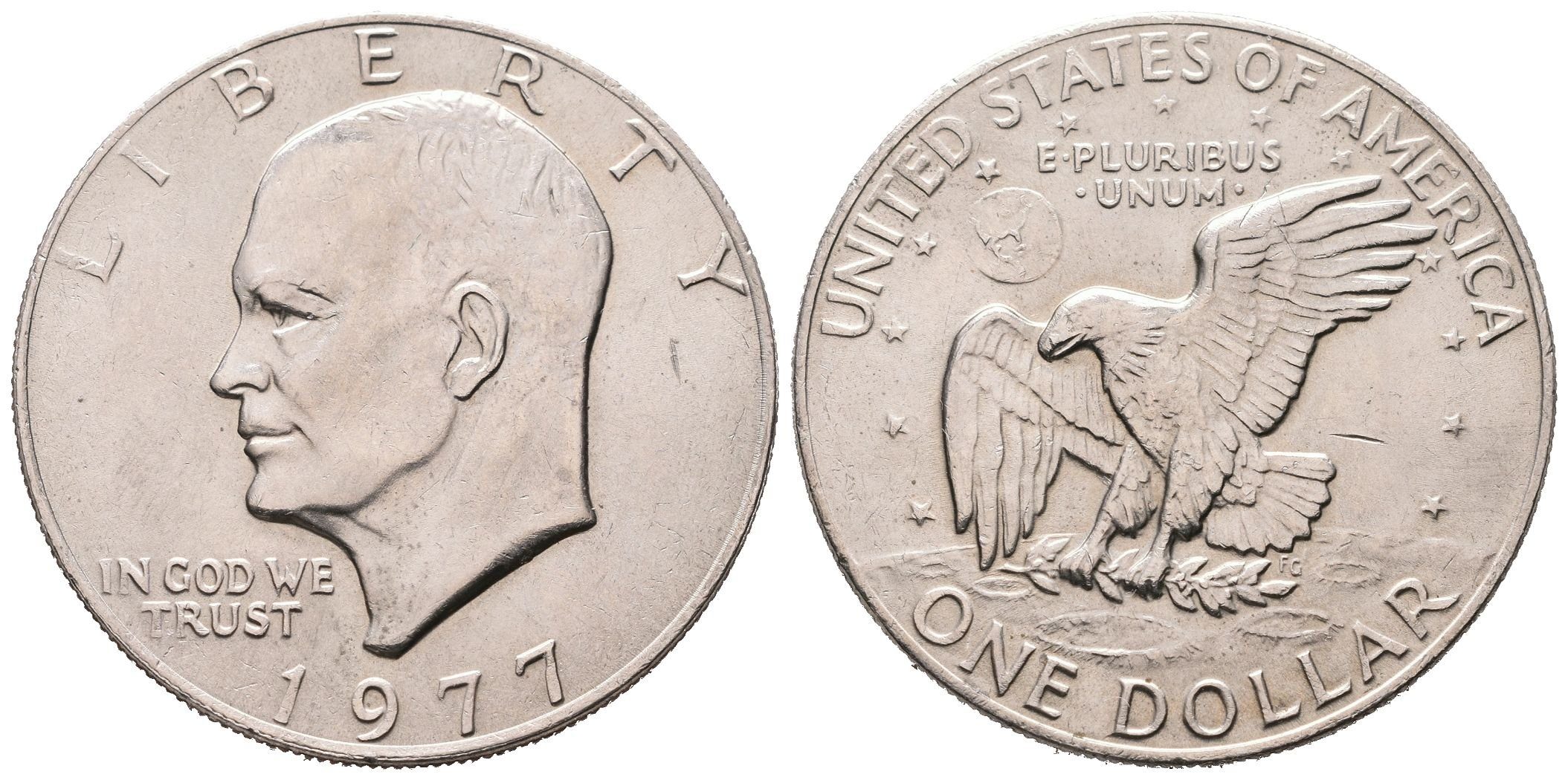USA, 1 Dollar 1977  - Dwight D. Eisenhower