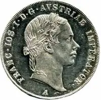 Konvenční měna, 1848 - 1857 — 1