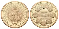 Sada medailí 1999 - 80 let čs. měny - fotografie 3