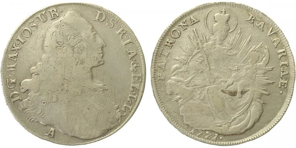 Bavorsko, Maximilian III. Josef, 1745 - 1777 — 1