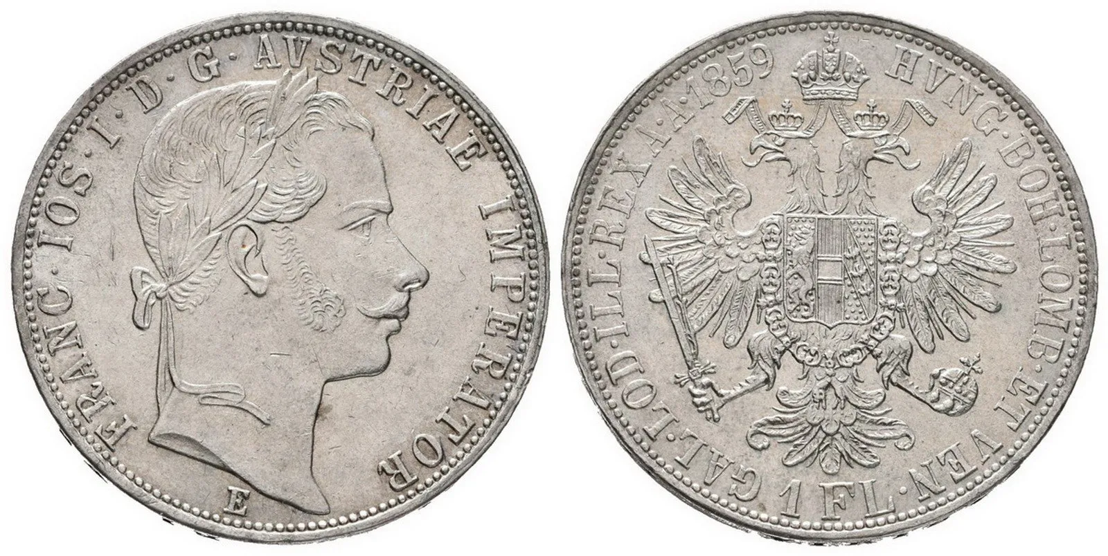 Rakouská a spolková měna, 1857 - 1892 — 1