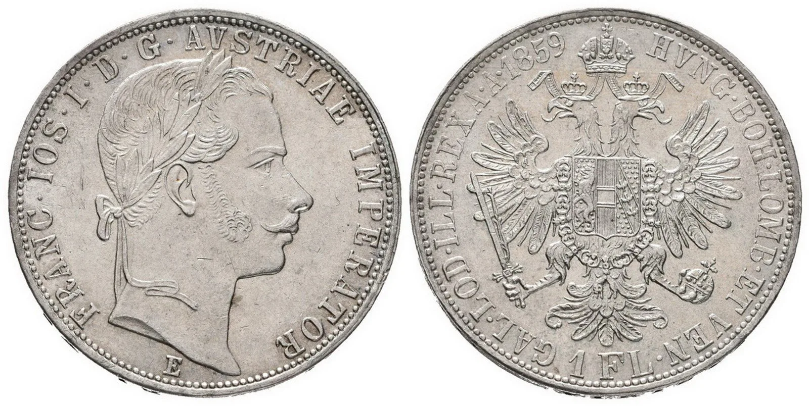Rakouská a spolková měna, 1857 - 1892 — 1