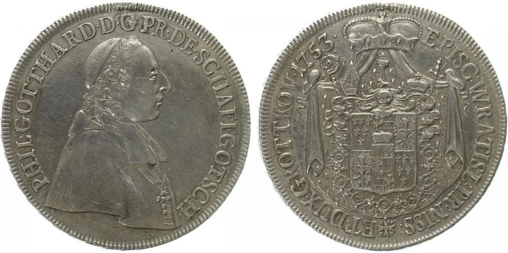 Vratislav - biskupství, Philipp Gotthard, 1747 - 1795 — 1
