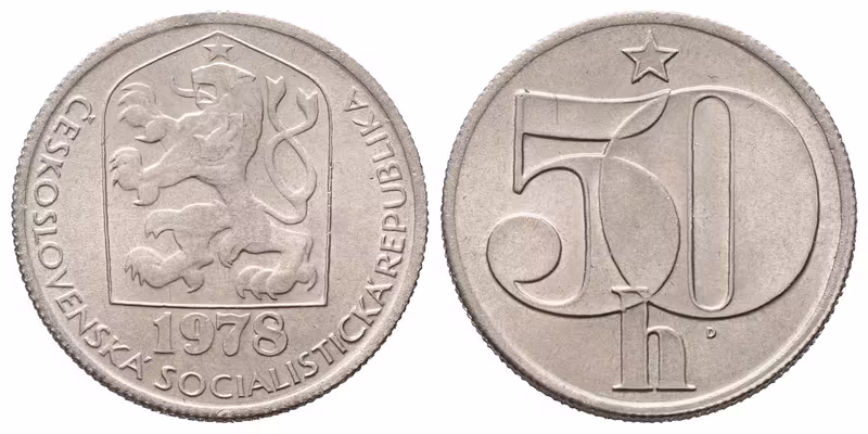 50 Haléř 1978