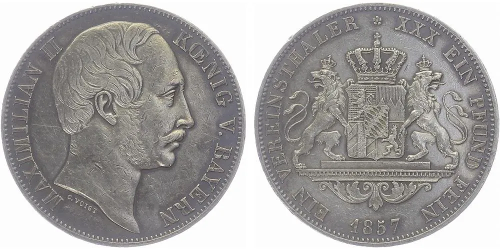 Bavorsko, Maximilian II., 1848 - 1864 — 1