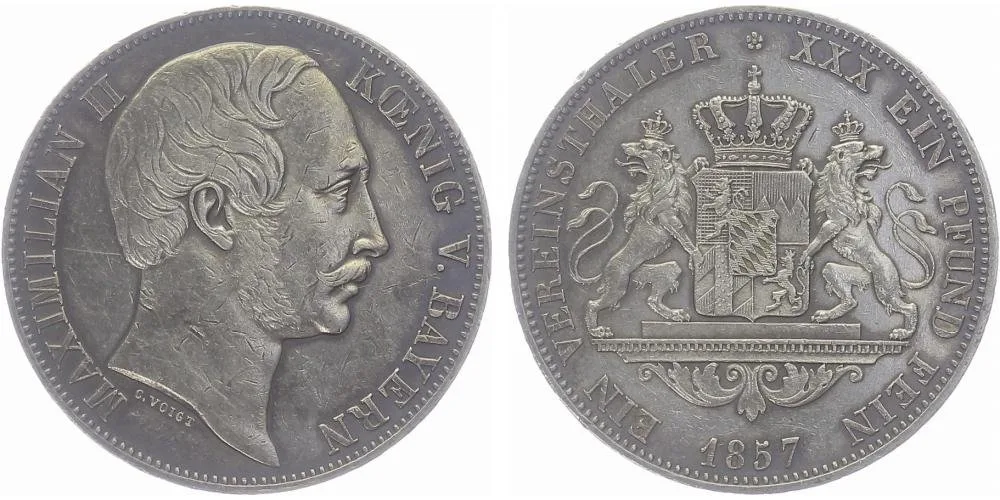 Bavorsko, Maximilian II., 1848 - 1864 — 1