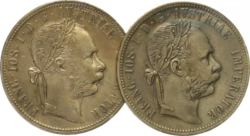 Rakouská a spolková měna, 1857 - 1892 — 1