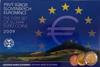 Ročníková sada mincí 2009 - SR - Eura Proof