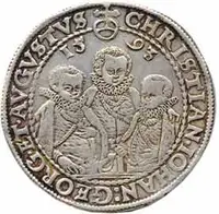 Sasko, Christian II., Johann Georg I. a August, 1591 - 1611 — 1