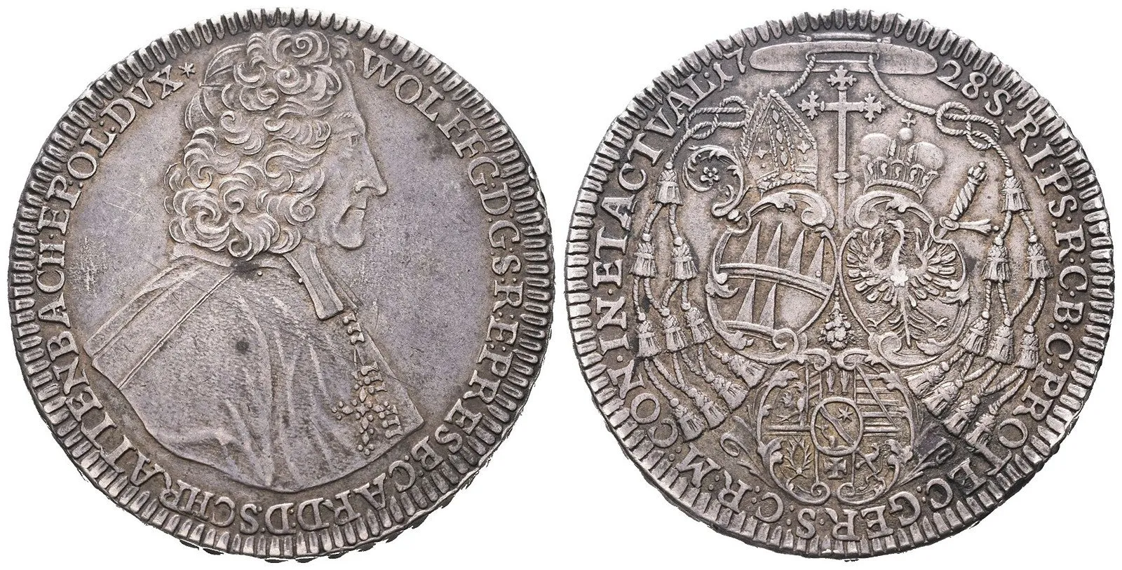 Olomouc - biskupství, Wolfgang von Schrattenbach, 1711 - 1738 — 1