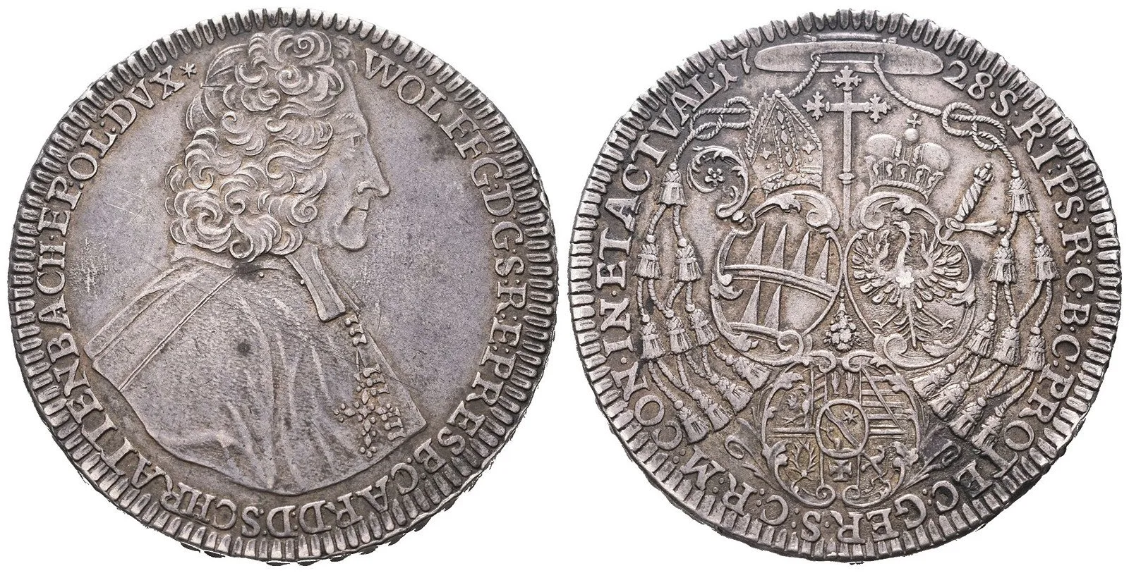 Olomouc - biskupství, Wolfgang von Schrattenbach, 1711 - 1738 — 1