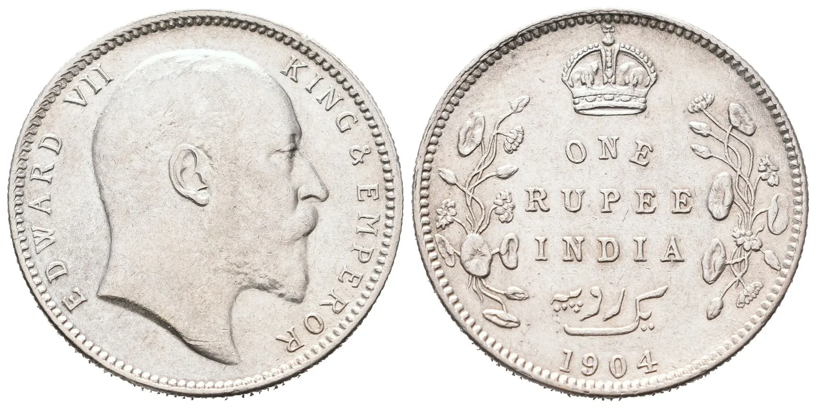 Indie, Rupie 1904
